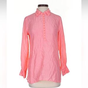 Talbots Coral Button Down Shirt